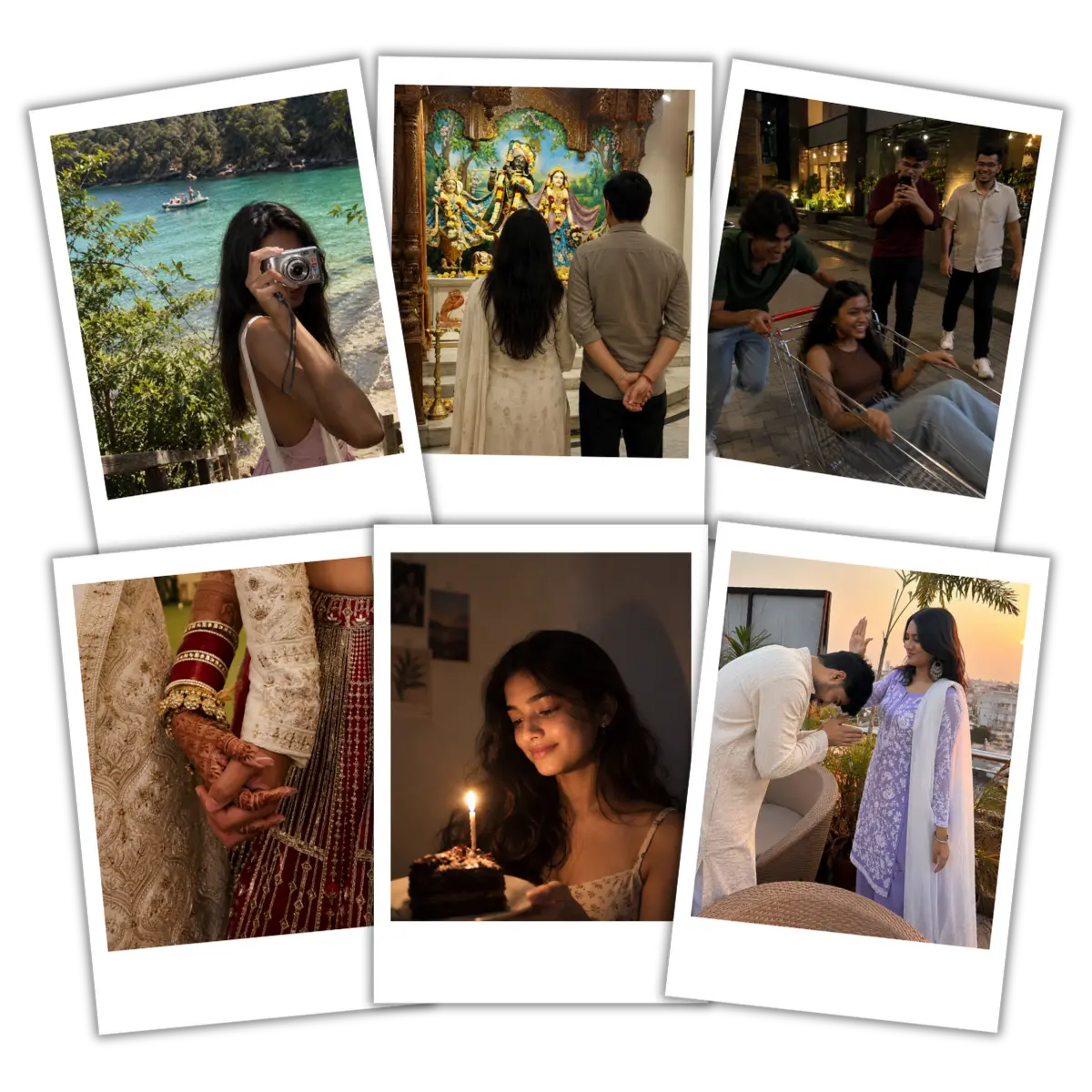 Collection of photo prints